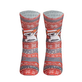 Wigglesteps Christmas Fun Dog 1 Paire De Chaussette Enfant